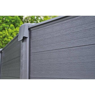 Intex opbouwzwembad Graphite panel