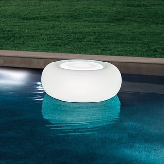 Lichtgevende poef is een echte sfeermaker!