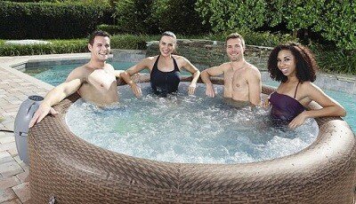 Opblaasbare jacuzzi St. Moritz