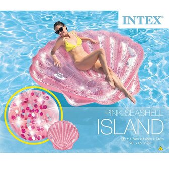 Funfloat roze zeeschelp