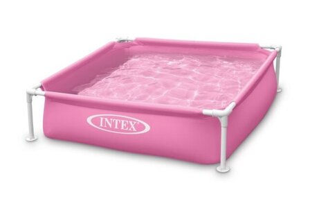 Roze intex mini framepool