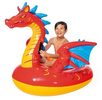 Jongen op Intex Mystical Dragon