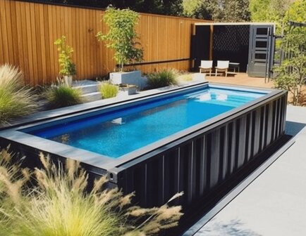 Containerzwembad 20ft