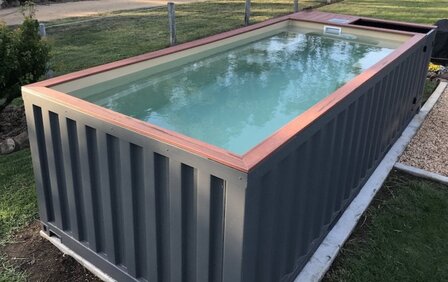 Containerzwembad 20ft