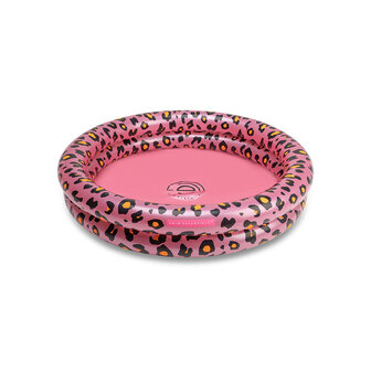 Zwembad panterprint rosegoud - 100cm doorsnee
