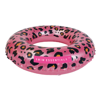 Zwemband panterprint rosegoud - 55 cm doorsnee