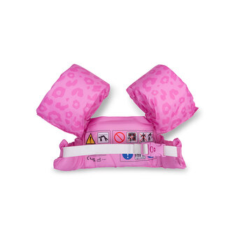 Puddle jumper 2-6 jaar - Roze panterprint