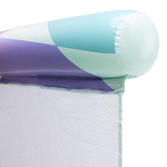 Waterhangmat gekleurde blokken