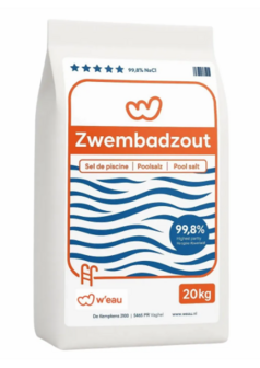 Zwembadzout 20KG - W&#039;eau