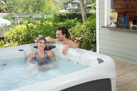 Dreammaker jacuzzi in gebruik