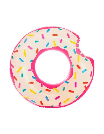 Opblaasbare donut roze
