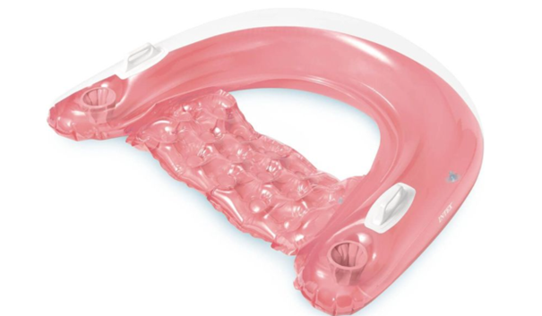 Intex Sit 'n Float – Opblaasbare Drijfstoel in Roze of Blauw