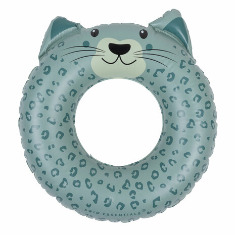 Zwemband 55cm animal groen panterprint