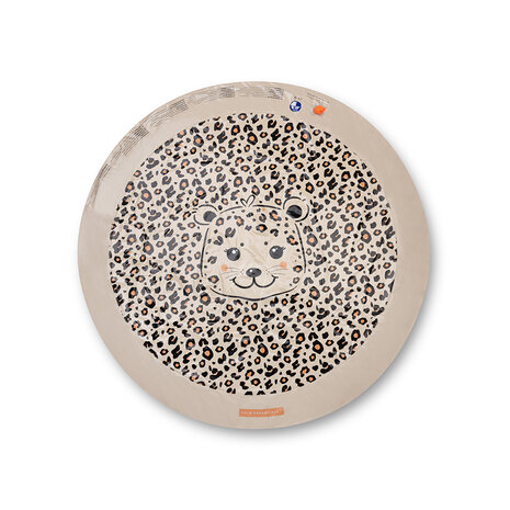 Sproeimat - Beige Leopard