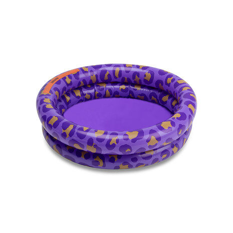 Zwembad 60 cm - Panterprint Paars