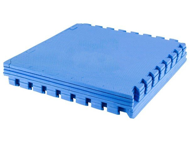 Ondertegels zwembad blauw - 8 stuks van 50 x 50 x 1 cm