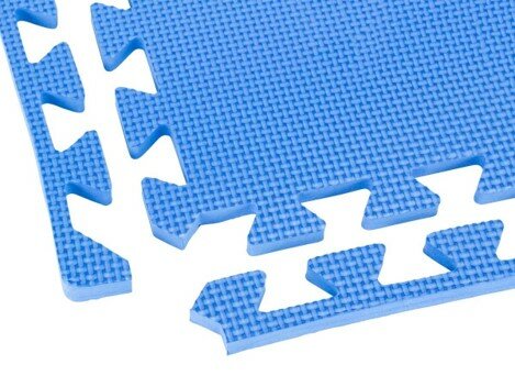 Ondertegels zwembad blauw - 8 stuks van 50 x 50 x 1 cm