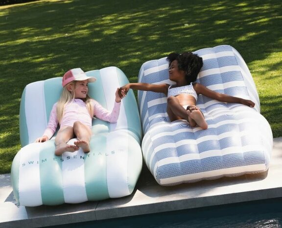 Luxe Lounge Seat &ndash; Striped