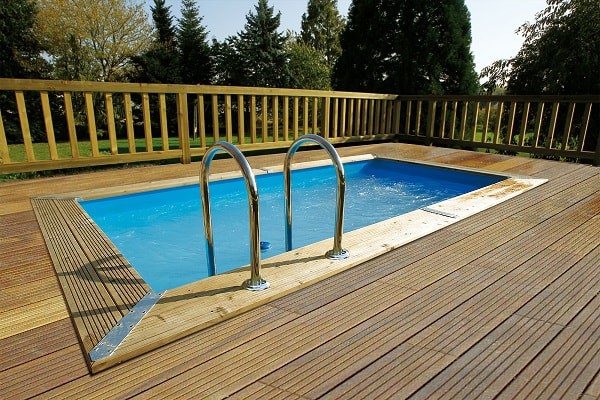 Zwembad met dit goedkoop inbouw zwembad!