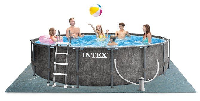 Uitgebreid kin Bestuiven Opzetzwembad van Intex of Bestway? Opzetzwembaden vanaf €59!