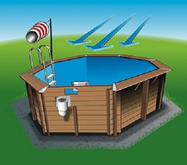 goedkoop houten zwembad