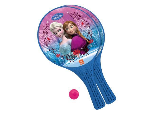 Frozen beachbal tennisset