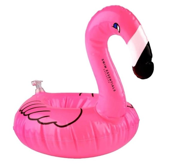 Bekerhouder roze flamingo 