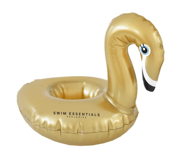 Bekerhouder gouden zwaan