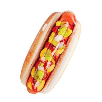 Opblaasbed hotdog