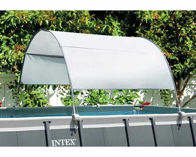 Zonnescherm voor op Intex zwembad