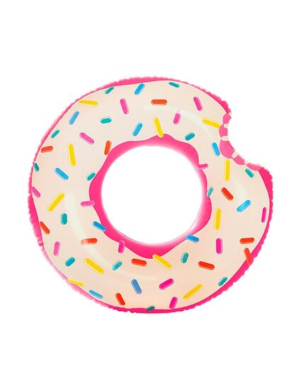 Opblaasbare donut roze