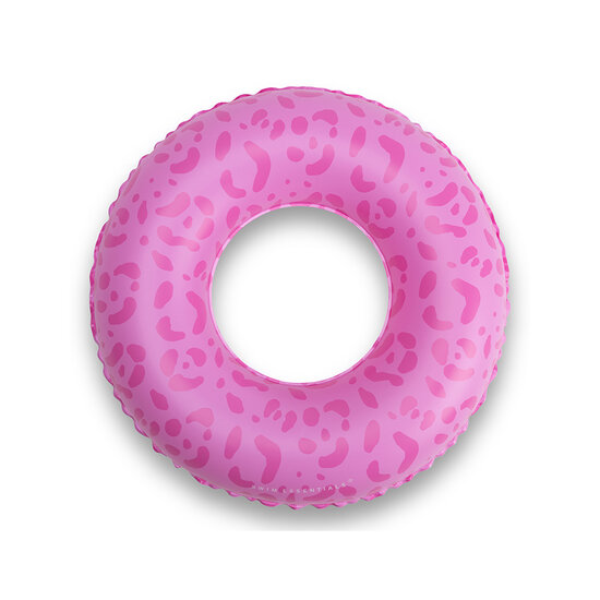 Zwemband 55 cm roze panterprint