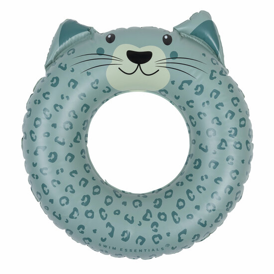 Zwemband 55cm animal groen panterprint