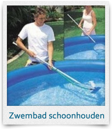 Vuil op zwembadbodem? Schepnet of zwembadstofzuiger?