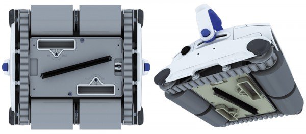 Deatilfoto luxe zwembadrobot